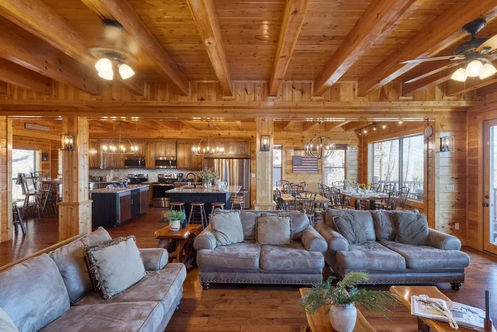 100 Guests Blackthorn Sister Smokies Homes Luxury Mountain Retreat