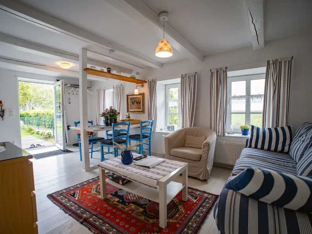 Ferienwohnung im Reetdachhaus auf der Pellworm