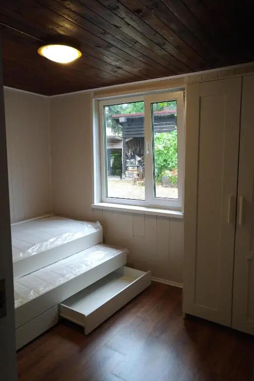 Renovated wooden cottage 300 meters from the beach