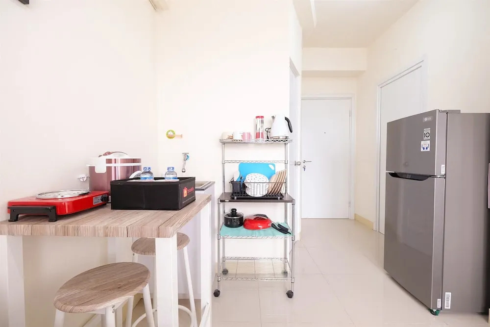 2BR Yotayori Home at Green Pramuka City Apartment By Travelio