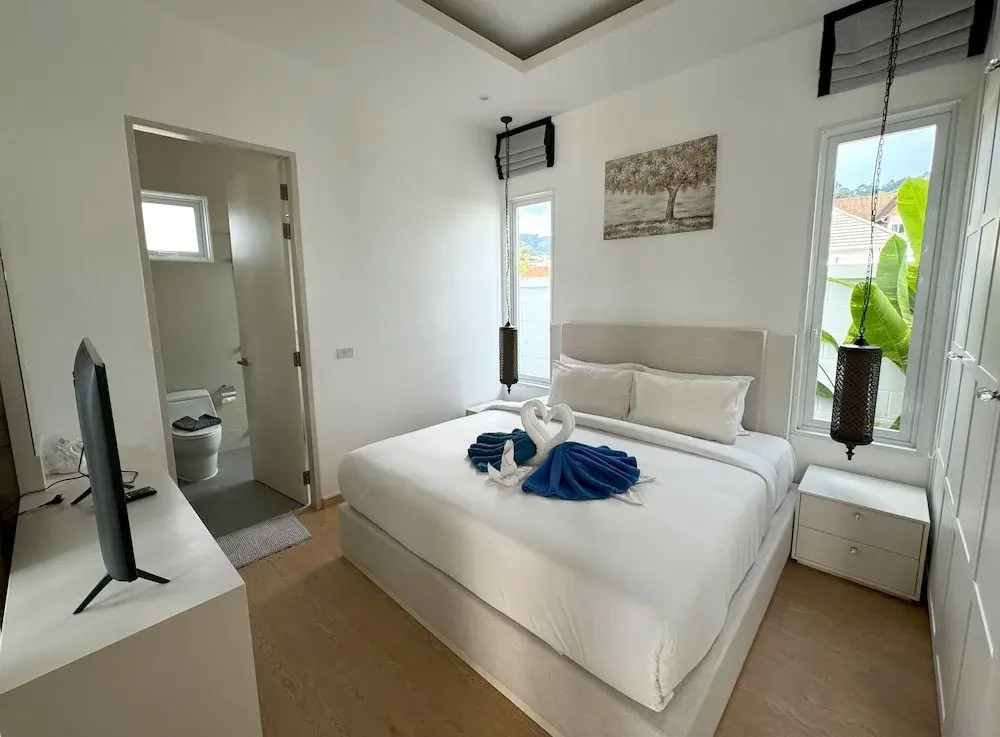 Deluxe pool villa at Kamala Garden View