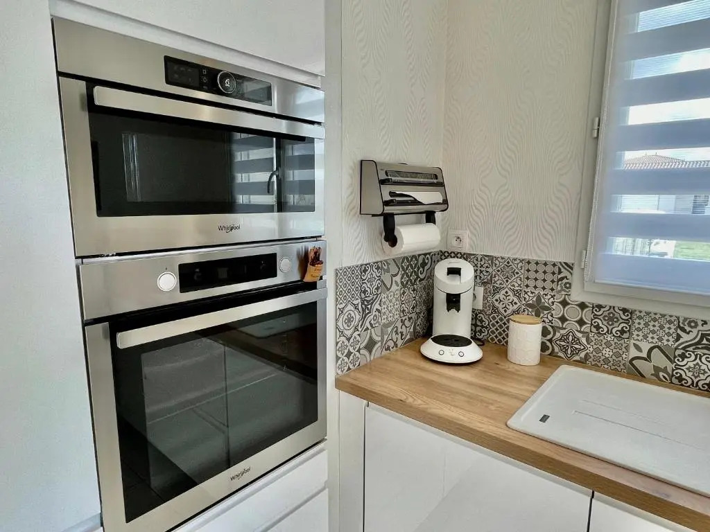 MAISON moderne 6 pers, jardin proche plage¢re