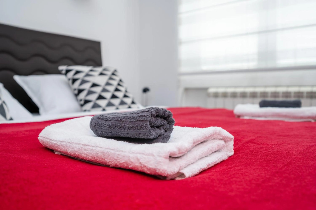 Bright 1bdr Apartment in the City Center