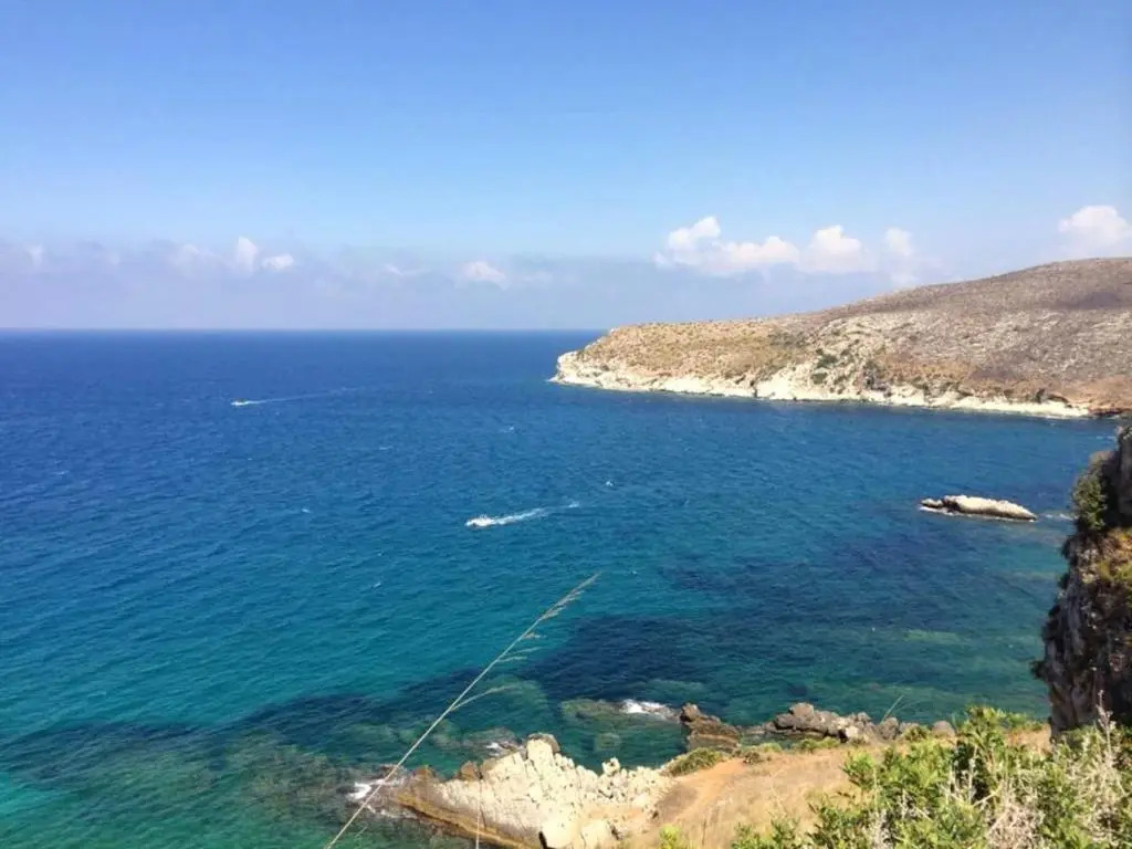 2 bedrooms appartement with sea view balcony and wifi at Castellammare del Golfo 1 km away from the beach C