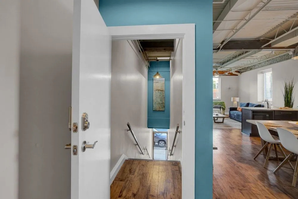 Greensboro Modern Condo with Industrial Design and Comfort of a Home