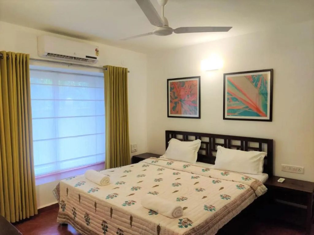 Jungle Hut- Annabelles Beach Apartments at Bernard Simao Calangute