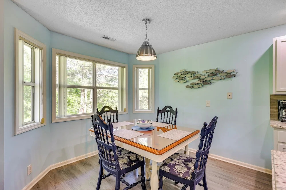Southport Fall Getaway Condo w/ Deck + Pool