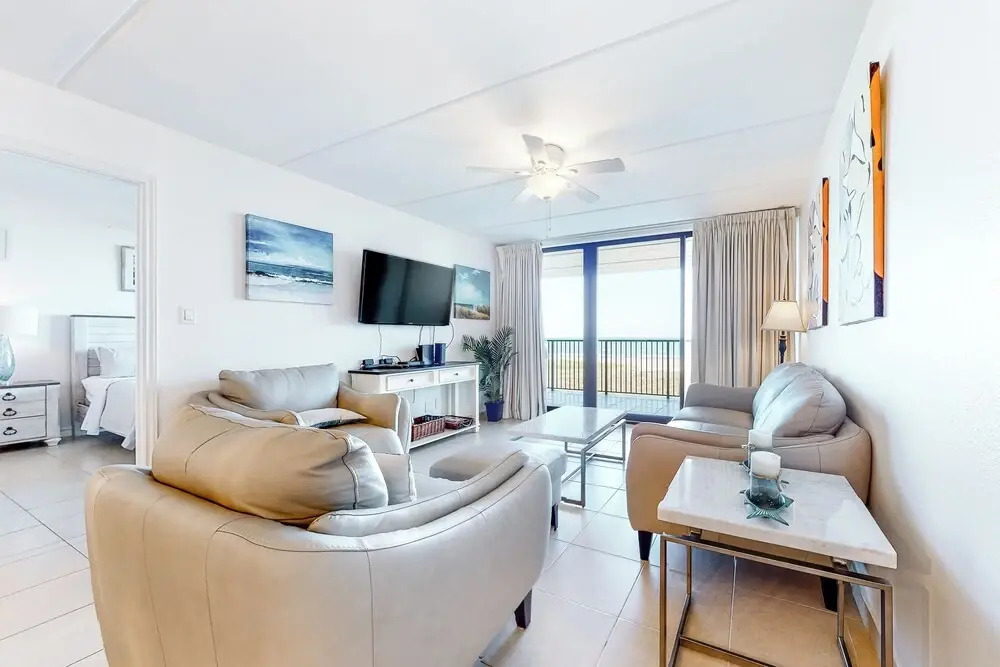 2BR w/ Gulf-view Balcony: Suntide III - Unit 307