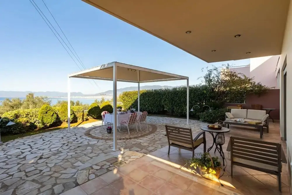 Verga Sunset Gem - Ilia Seaview Private Retreat