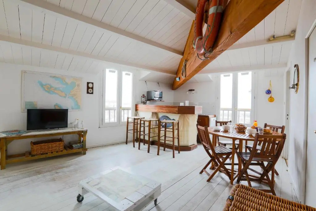 Vue imprenable sur le port et l'ocean - Appartement 3 pers - Le greement !