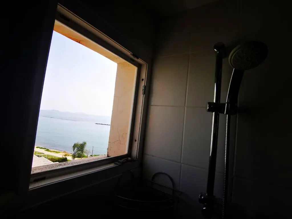 Galatex Beachfront 1st line sea view suites - best location peaceful green place