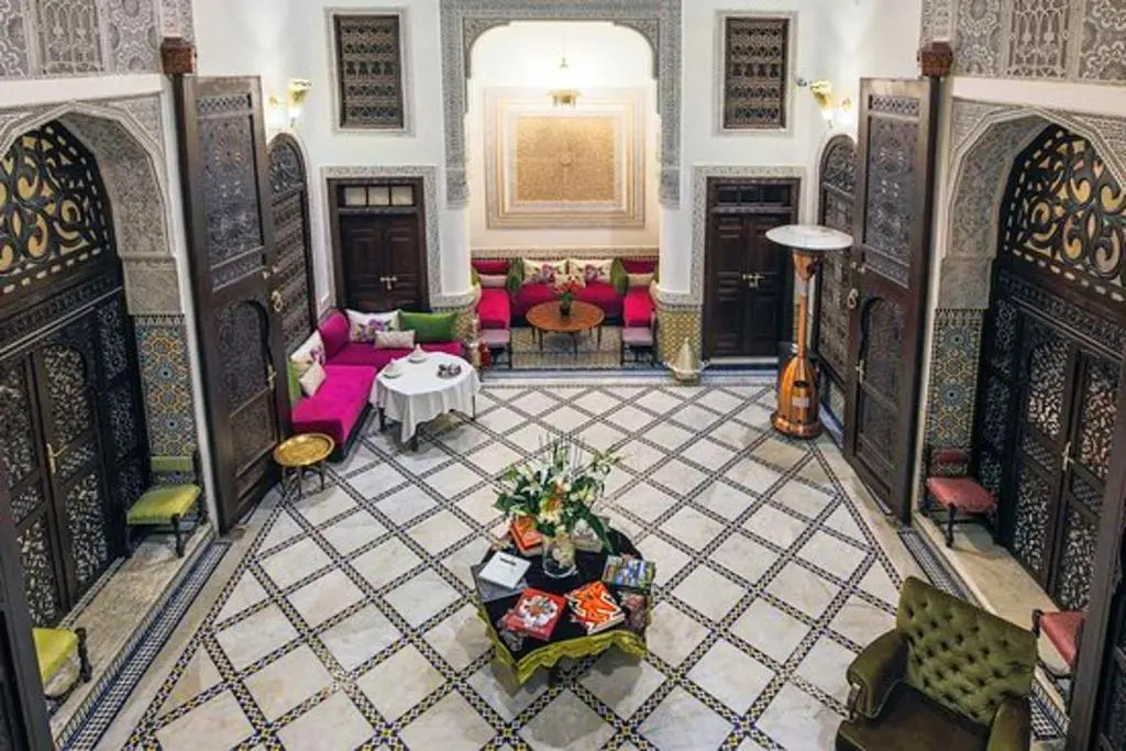 2 bedrooms appartement with city view and garden at Fes