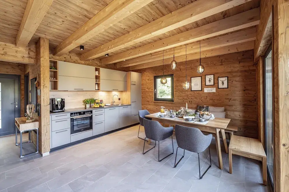 Chalet mit Eigener Sauna im Vital Camp Bayerbach