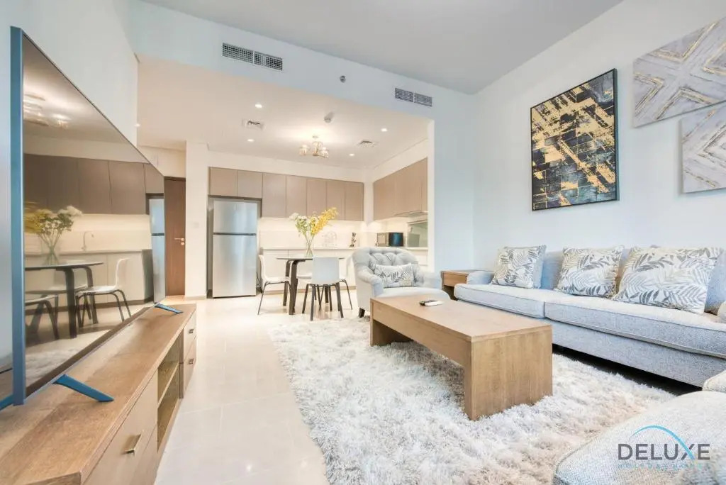 Welcoming 2-bedroom Apartment at Park Heights, Dubai Hills by Deluxe Holiday Homes