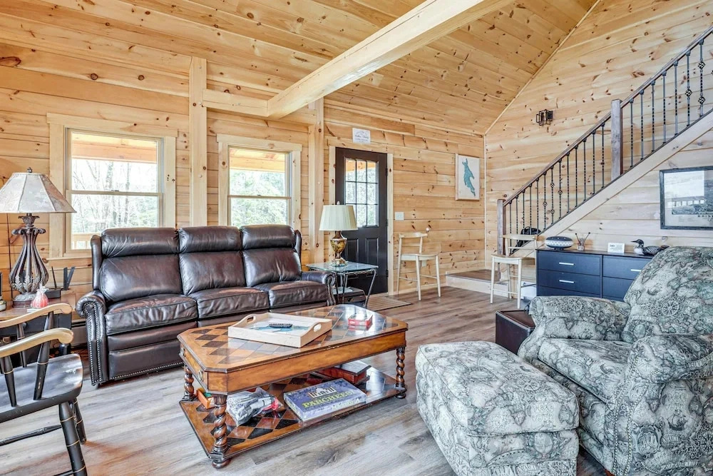 Newfound Lake Getaway: Cabin w/ Deck, Fire Pit