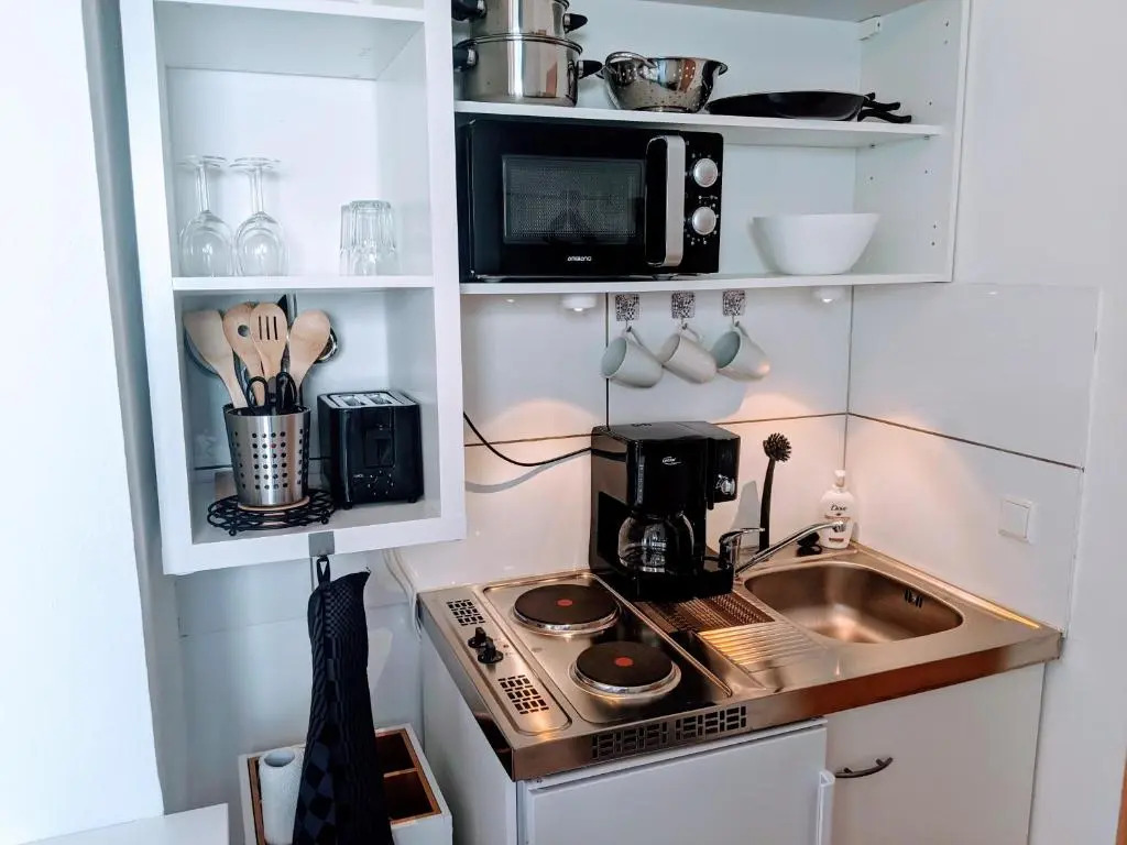 Tiny Apartment - Innenstadt l Smart TV l Küche