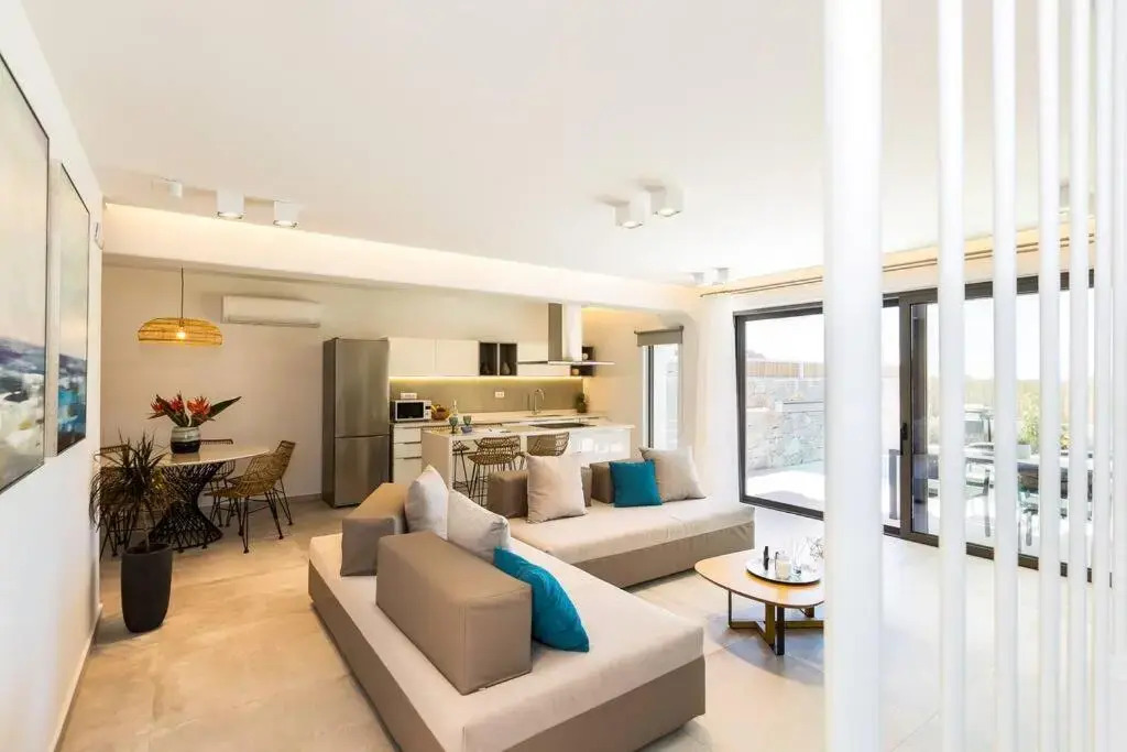 Villa Daphne-Naiades/ 2 bedrooms,luxury,beachfront