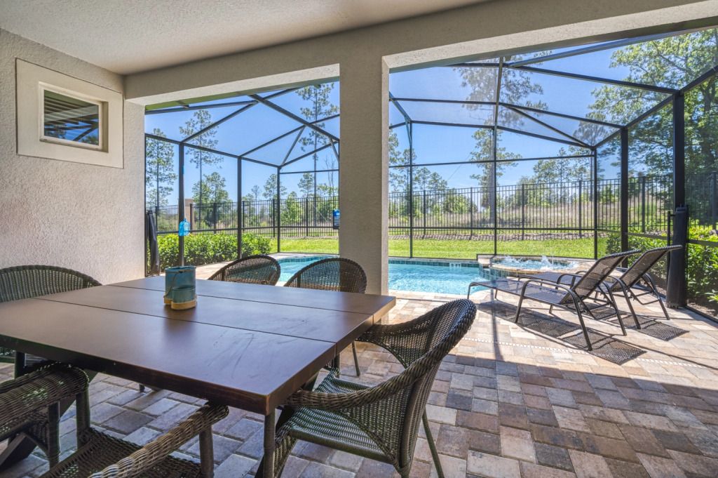 Spacious home with private pool near Disney