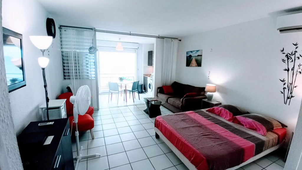 Studio "Ti Yucca" avec sa vue mer au Gosier