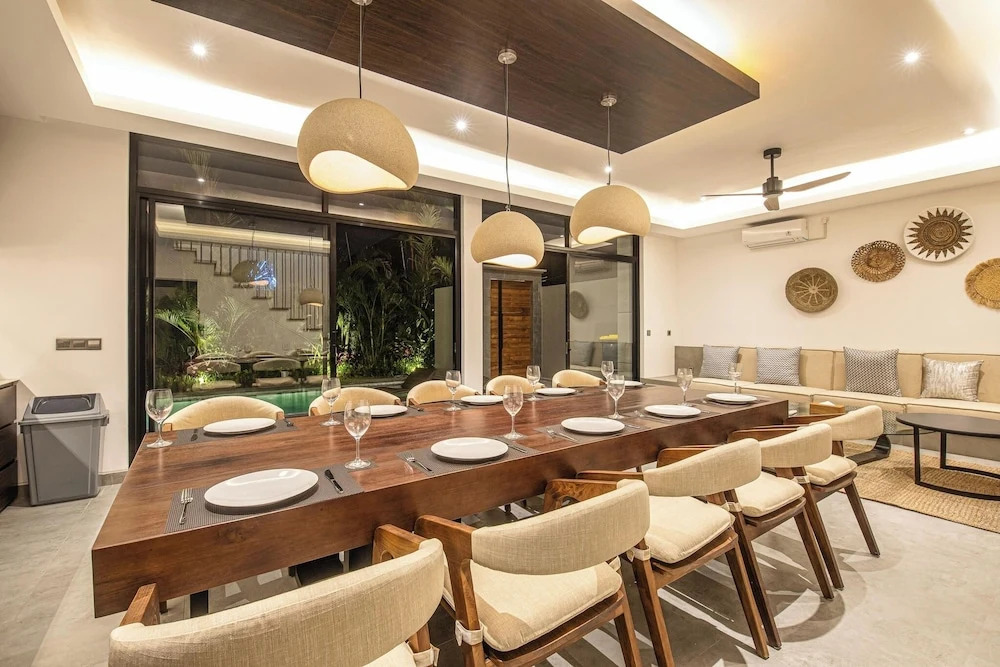 Exquisite 5BR Canggu Villa Steps From the Beach