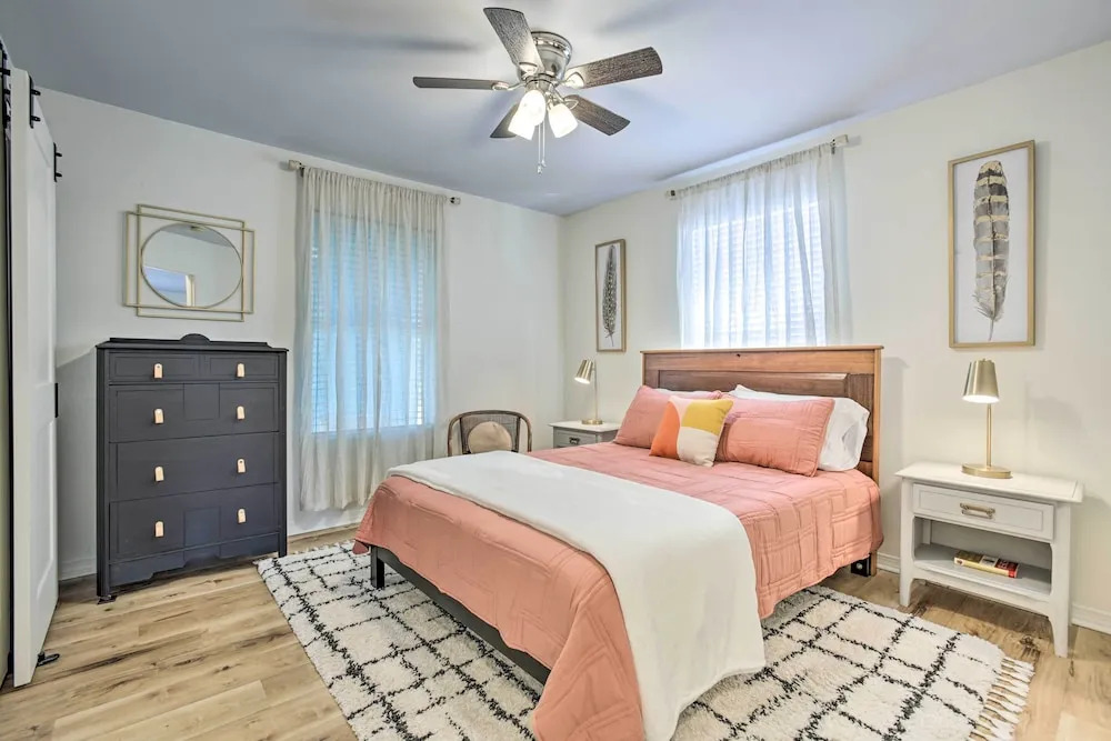 Waterfront Bay St Louis Oasis w/ Deck & Dock!