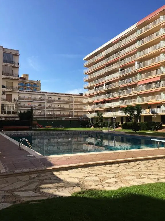 Sunshine apartment with great sea view and terrace in Malgrat de Mar