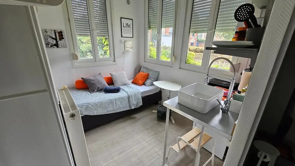 Les Glycines - Studio 9m2 Cosy et Reposant 1p