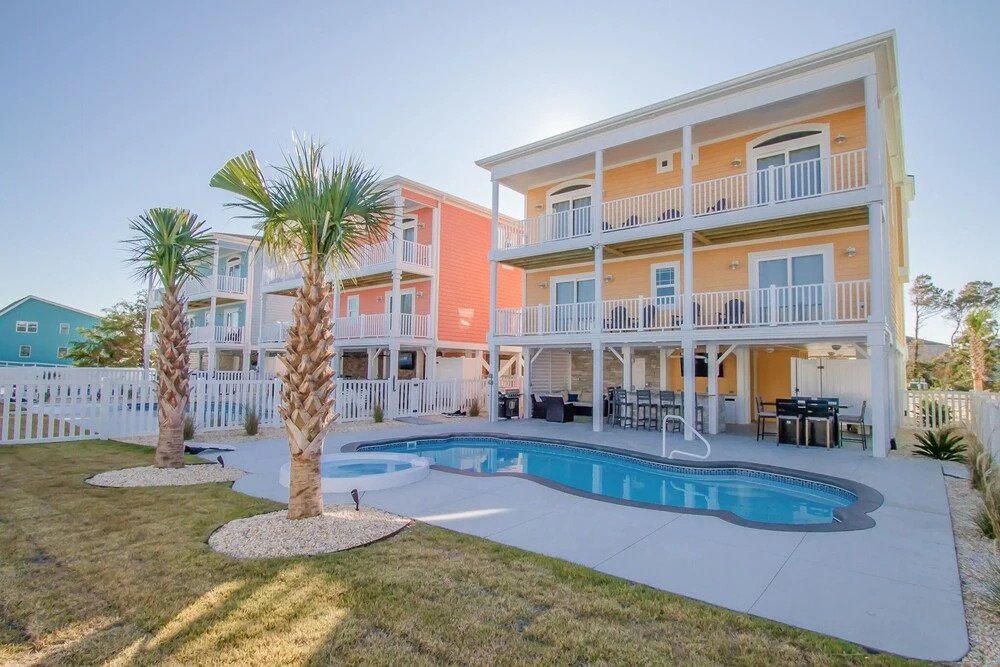 Sunset Beach Sanctuary W/ Heated Pool & Elevator! 5 Bedroom Home