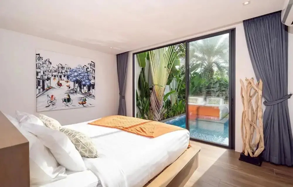 2BR Modern Pool Villa Near the Sea V261
