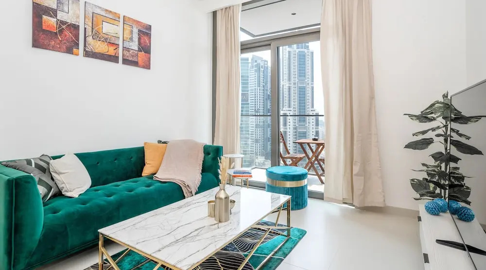 HomesGetaway-Elegant 1BR in Downtown Burj Crown