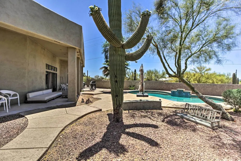 Tucson Desert Oasis w/ Private Pool & Patio