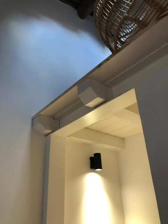 Palazzina privata di due piani con soppalco