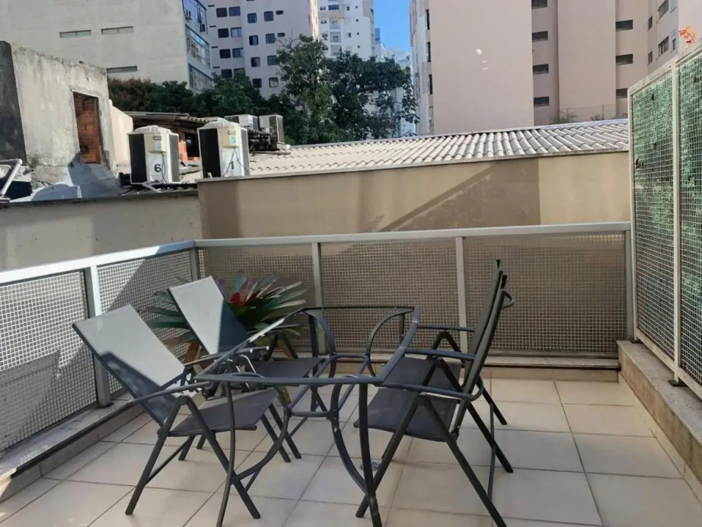 Studio com varanda garden Rua Augusta CD 116 UA