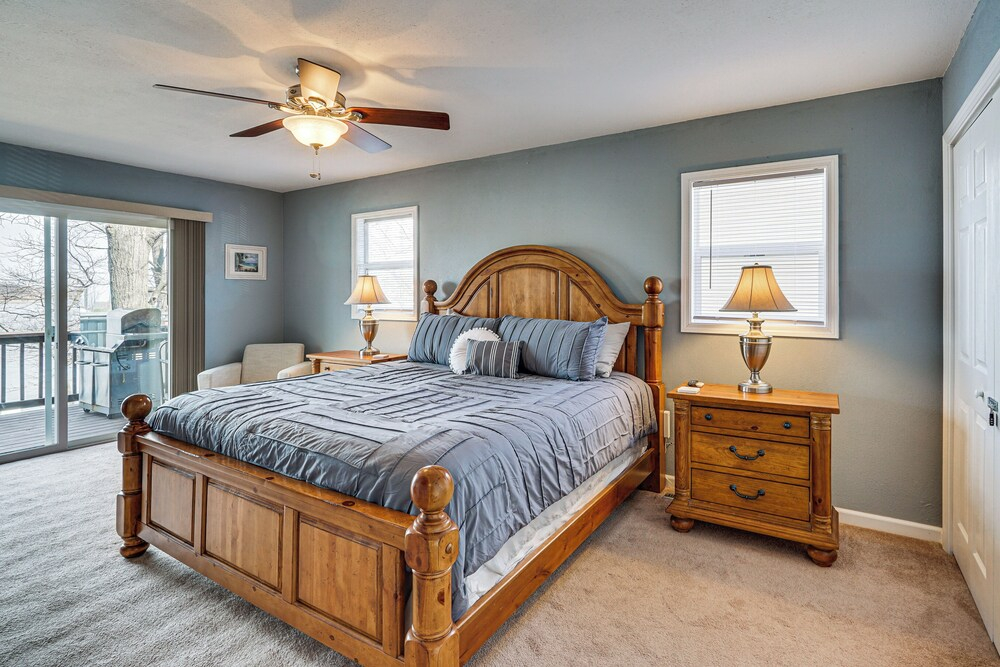 Group Getaway! Osage Beach Escape w/ Private Dock