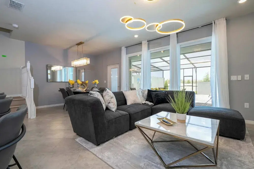 Magical 5BR w Pool Minutes From Disney 16140