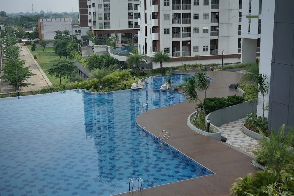 Minimalist And Comfort Design 2Br At Akasa Pure Living Bsd Apartment