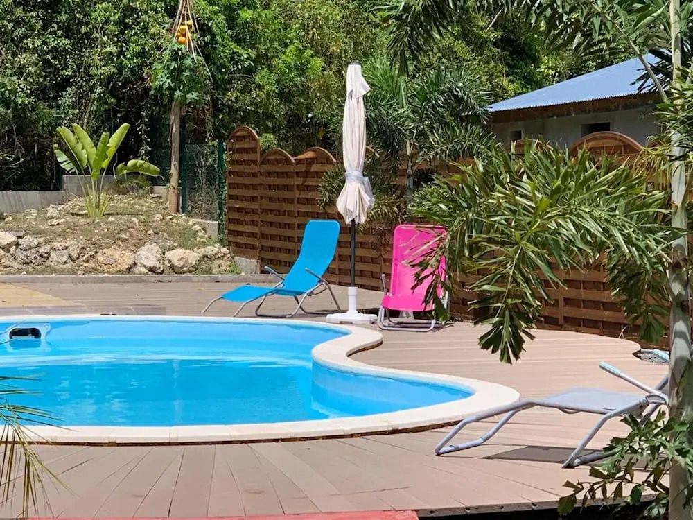 Studio In Le Gosier With Shared Pool Enclosed Garden And Wifi