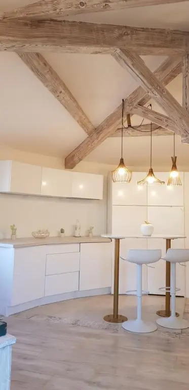 Studio villa château Currault