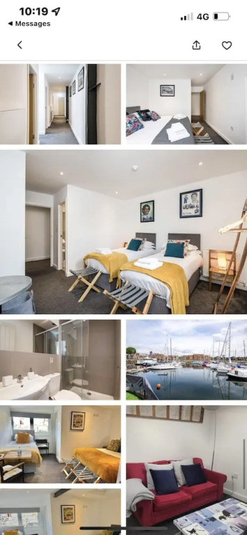 Duplex Barge Cinema Room 6 Ensuite Double-triple Bedrooms Great Social Spaces