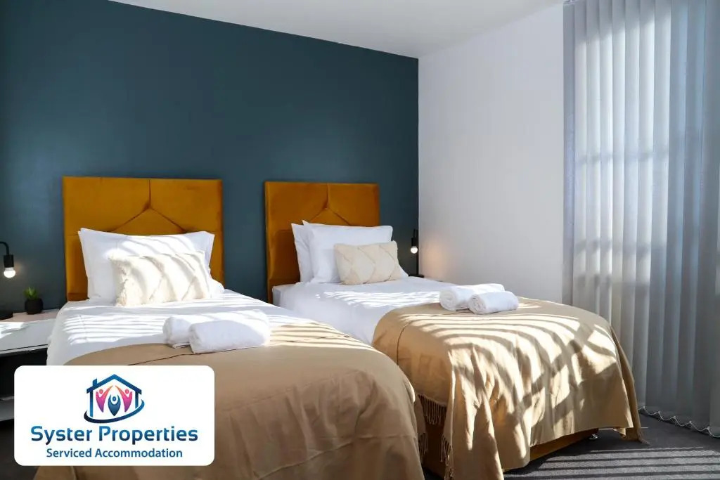 Syster Properties Modern Leicester Stay with Free Parking LE2 Area