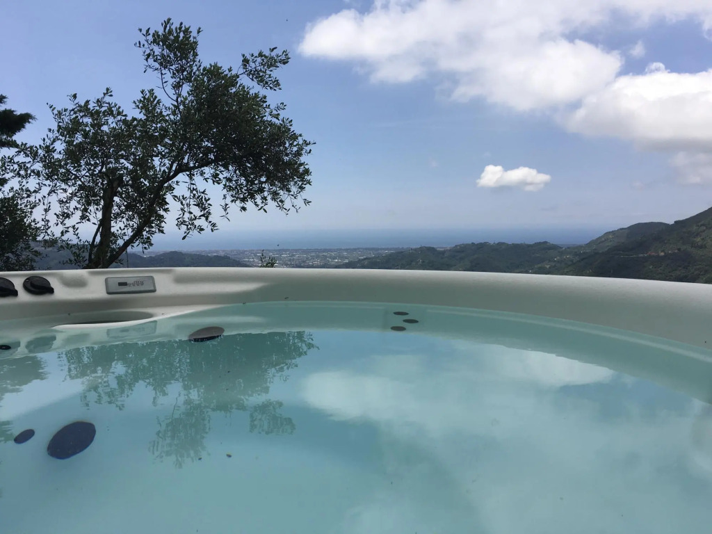 Il Podere di Metato Restored Tuscan Farmhouse With Pool With Views of Hills and Sea