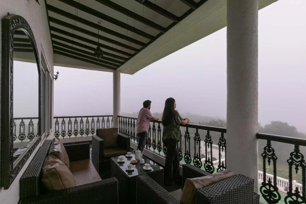 Ananda Villa by StayVista - A serene escape with Mountain-view, Heritage interiors, Swimming pool & Lush lawn