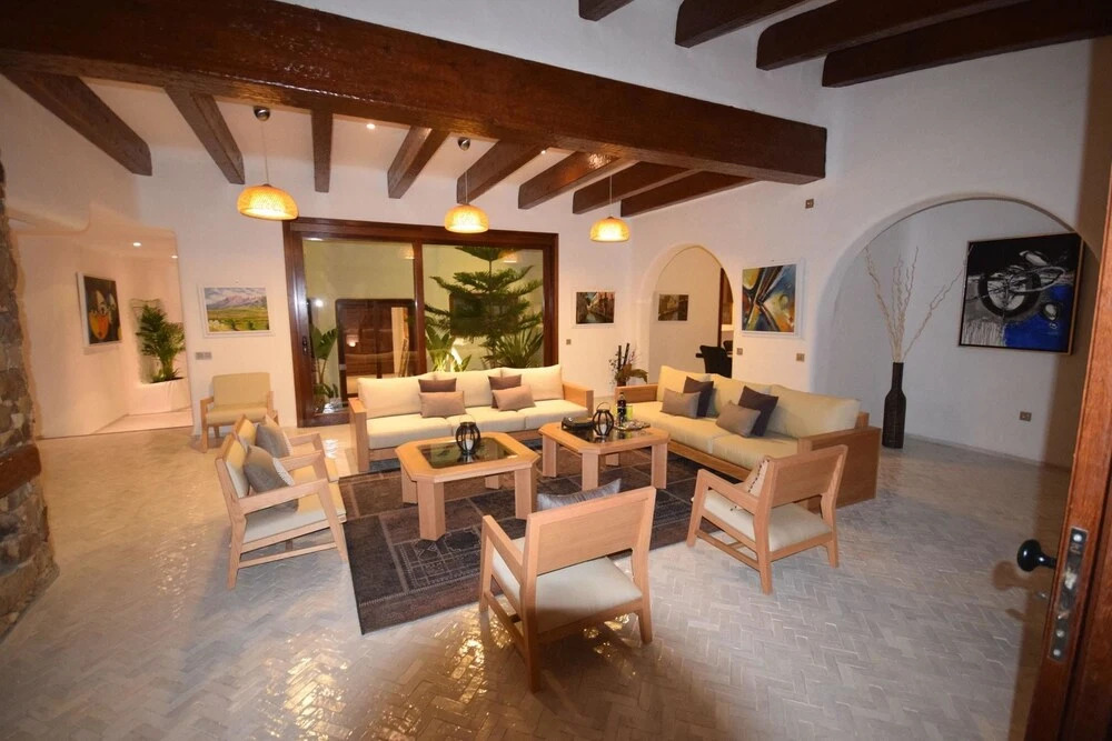 Villa With 6 Bedrooms in M'diq, With Wonderful sea View, Enclosed Gard