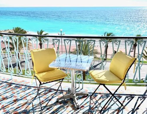 Aparthotel Riviera - Promenade Des Anglais - 1 Bedroom Ac Apartement - Amazing Sea View - Large Terr