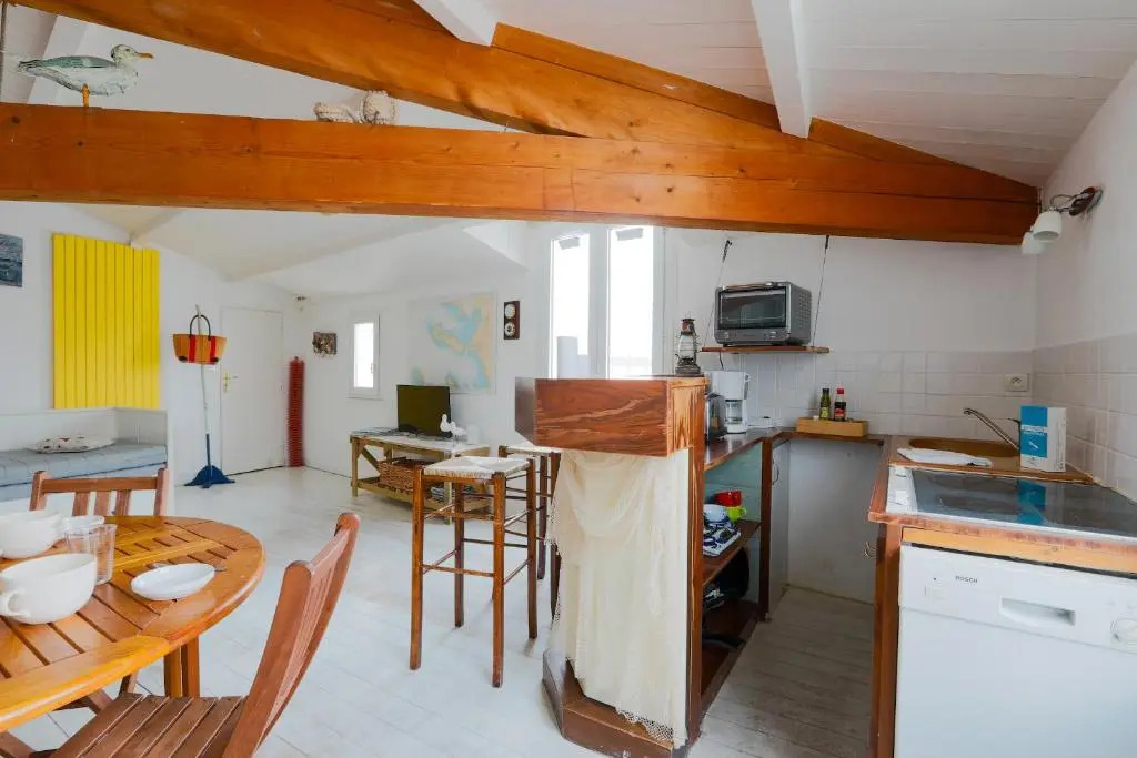 Vue imprenable sur le port et l'ocean - Appartement 3 pers - Le greement !