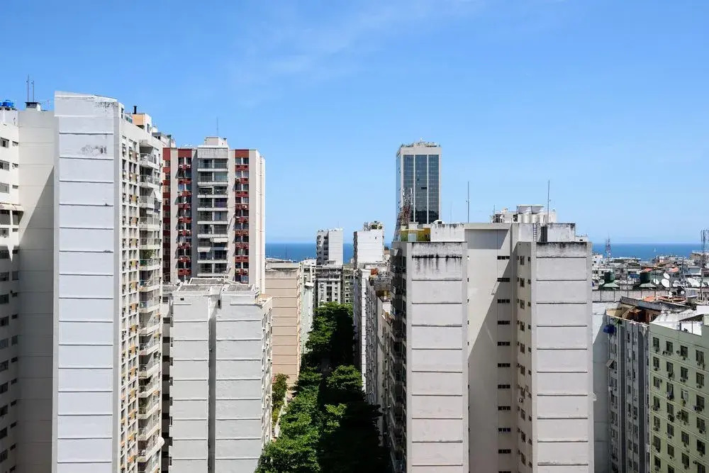 All in Rio Flat com Varanda 12 Vista do Mar