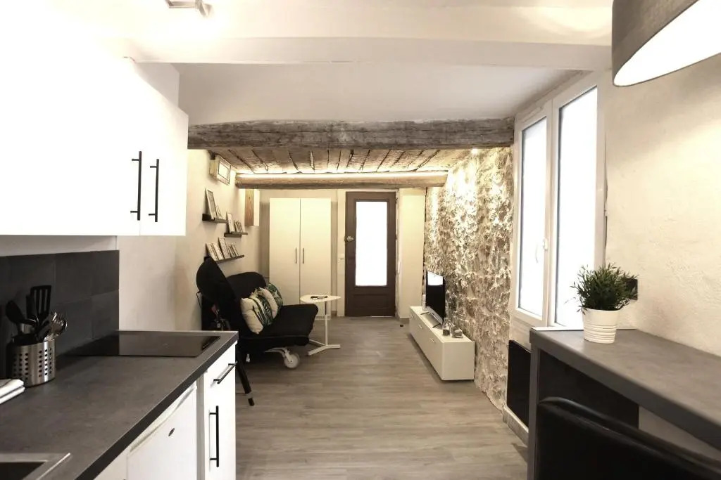 GregBnb-com - T2 Ancien et moderne - PARKING INCLUS - 15min Gare