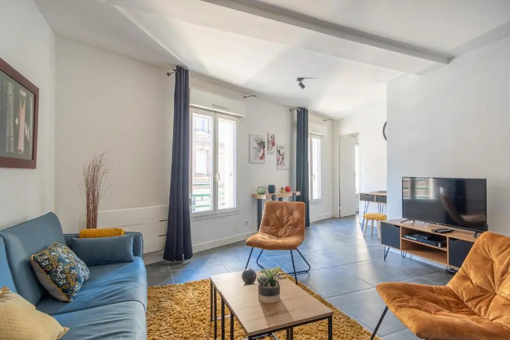 Appartement COSY 2 chambres quartier Danton