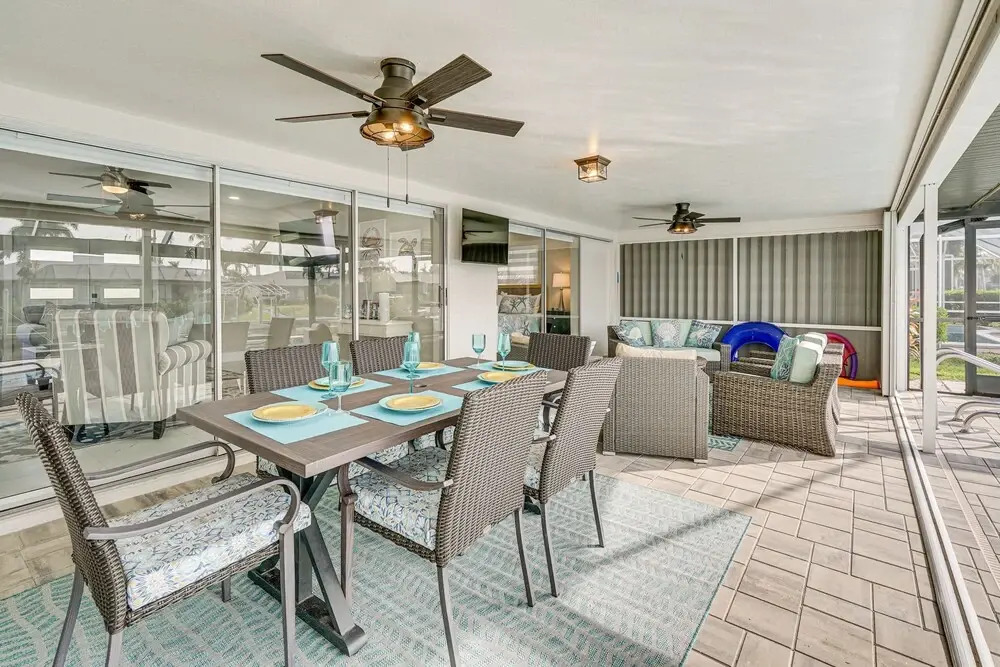 Canal-front Escape w/ Lanai & Pool in Cape Coral!