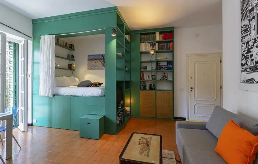 Flat 40M² 1 Bedroom 1 Bathroom - Genoa